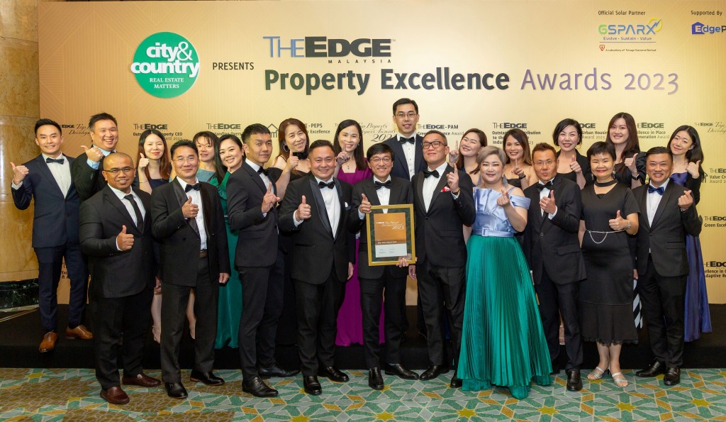 The group is honoured as a Top 10 property developer for 13 consecutive years.