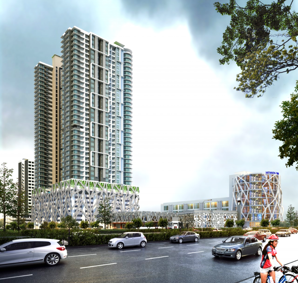 An artist’s impression of Amaanee Residences